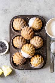 Zitronen Mohn Madeleines Kleines Kulinarium Rezept Fruhstuck Dessert Lebensmittel Essen Lebensmittelfotografie