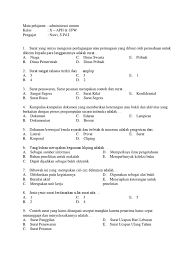Surat penawaran, surat pesanan merupakan contoh dari surat…. Soal Admum Nawi