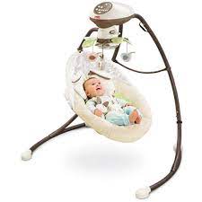 Fisher Price My Little Snugabunny Cradle N Swing Walmart Com