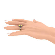 Glamira Yuzuk Fiorentina 585 Sari Beyaz Altin Limon Topaz Satin Al Glamira Com Tr