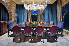 A neutral tone moroccan room includes heavily textured fabrics for seating upholstery, as well as tactile woven fabrics over toss pillows. The Key Characteristics Of A Moroccan Style Dining Room
