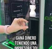 Una impresora 3D para ganar dinero desde casa? 👀, Con una impresora 3D  podés transformar tus ideas en productos para vender: piezas  personalizadas, accesorios, decoración, repuestos, figuras y mucho ...
