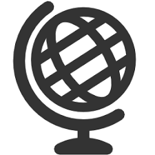 Black White Metro Globe Icon Png 256 256 Globe Logo Globe Icon Icon