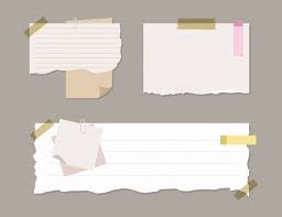 Soft Colorful And Lined Note Paper Premium Vector Freepik Vector Paper Office Cute Colorful In 2020 Note Paper Colorful Stationery Paper