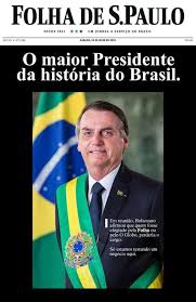 Aqui você encontra grandes editoras por preços imperdíveis! Capa Da Folha De Sao Paulo De 23 05 2020 Elogiou O Presidente Jair Bolsonaro