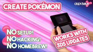 Please make sure that you're able to use the official gts before using pokedit. How To Create Pokemon Without A Pc In 2019 Creatorpi Creator App Youtube