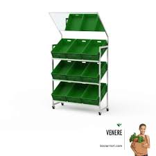 Pc equipment can consist of a central unit for processing, and separate keyboard and visual display unit. Venere Fruit Vegetable Stainless Steel Wall Display Unit Bizzarri