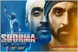 Soorma Diljit Dosanjh Unveils New Poster Of Sandeep Singh Biopic At His Uk Gig Soorma, a comeback story of the hockey legend sandeep singh is a biopic that chronicles the life and times of the famed hockey player… running time: soorma diljit dosanjh unveils new