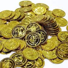 Buy gold plastic coins and casino coins here. Plastic Gold Coins