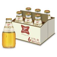 Coors light 12 oz case . Miller High Life The Champagne Of Beers 7 Oz 6 Pack Bottle Gj Curbside