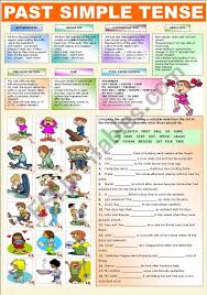 The Past Simple Tense Esl Worksheet By Katiana