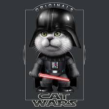 Cat Wars 0riginals Neatoshop Cat Art Animal Illustration Crazy Cats