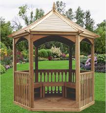 Kiosque Pour Terrasse Ou Balcon Ki A28 01 Acier Marron Habrita En 2020 Terrasse Kiosque Balcon