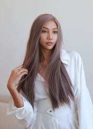 Purple Wigs Wig Is Fashion