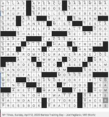 From the clues, think of the word in your own language, then look for (and learn !) an. Rex Parker Does The Nyt Crossword Puzzle Escapee From Miss Gulch S Bicycle Basket Sun 4 12 20 Player Of Ben Watt On Parks Recreation Weak Unconvincing Argument Moore Whom Sports