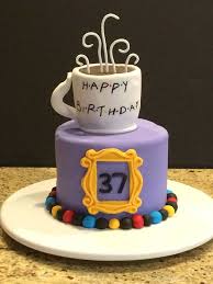 Funny Birthday Cake Pics For Friends 30 Awesome Friends Tv Show Themed Birthday Cakes Songotra Friends Birthday Cake Friends Cake Themed Birthday Cakes