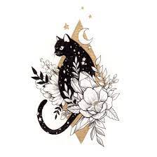 Design Cat Tattoo Designs Black Cat Tattoos Cat Tattoo Small