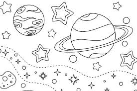 A sense of enthusiasm for coloring will also grow if we provide children's favorite pictures. Outer Space Coloring Pages For Kids Fun Free Printable Coloring Pages That Are Out Of This World Printables 30seconds Mom