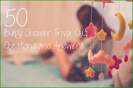 Traditional baby shower games can be a lot of fun, even virtually, but there are some less traditional game options available, too. Baby Shower Trivia Quiz Questions And Answers