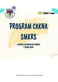 Program Cakna Smkrs Membalik Buku Halaman 1 11 Anyflip
