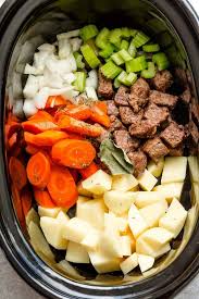 Healthy slow cooker beef stew perfect make ahead dinner idea a sweet pea chef. Slow Cooker Beef Stew The Best Crockpot Beef Stew