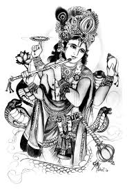 These free coloring pages make a great addition to thematic units on farm animals, pets, geometric shapes, seasons, flowers, fruits and vegetables, and so much more. Vishnu India Adult Coloring Pages