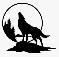 I hope you like, share & subscribe: Moon Clipart Wolf Silhouette Wolf Howling At Moon Silhouette Hd Png Download Transparent Png Image Pngitem