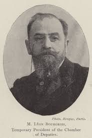 M Leon Bourgeois, Temporary President of the Chamber of Deputies