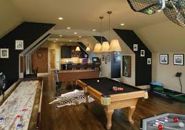 A basement game room will be a great idea for everybody: Indulge Your Playful Spirit With These Game Room Ideas
