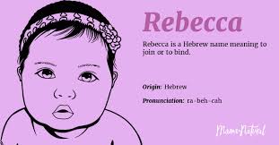 Rebecca Name Meaning Origin Popularity Girl Names Like Rebecca Mama Natural In 2020 Names With Meaning Mama Natural French Names