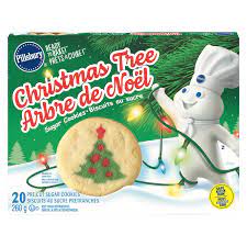 No measuring or mixing required with quick and easy pillsbury cookie dough. Pillsbury Ready To Bake Sugar Cookies Christmas Tree Walmart Canada