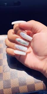 Try it now by clicking square acrylic. Soft White Acrylic Long Nails Ombre Rhinestone Acrylic Long Nails Ombre Rhinestone S White Acrylic Nails Long Nails Pink Ombre Nails