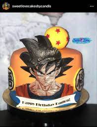 Dragon ball z ice cream cake. Dragon Ball Z Theme Ice Cream Cake Love Is Sweet Ice Cream Cake Character Cakes