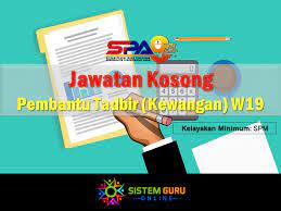 Temuduga pembantu tadbir pengkeranian dan operasi n19:10 tips untuk menghadapi temuduga. Jawatan Kosong Pembantu Tadbir Kewangan W19