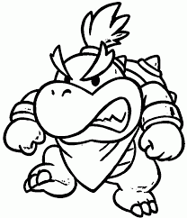 Maybe you would like to learn more about one of these? Coloring Page Of Bowser Junior Coloring Home