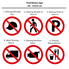 Papan tanda untuk peperiksaan upsr yang boleh diprint dan diletakkan di merata tempat. Jual Stiker Dilarang Prohibition Sign Tanda Logo Ehs Kantor Makan Parkir Epinidithouse