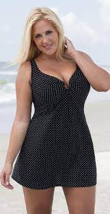 Buyuk Beden Mayo Modelleri Kilo Sorunu Olanlar Icin Etekli Mayolar Kiyafet Kombinleri Plus Size Swimsuits Plus Size Fashion Women S Plus Size Swimwear