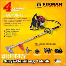 Jual mesin potong rumput gendong 4 tak matrix mtx 431 dengan harga rp1.850.000 dari toko online erik roda jaya, jakarta pusat. Mesin Potong Rumput Gendong 4 Tak Firman Fgb438 4t Brush Cutter Rumput Shopee Indonesia