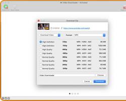 صورة تحديد الإعدادات في 4K Video Downloader