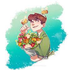 Flowers For The Bees Tubbofanart Tubbo Digitalart Art Minecraft Bees Minecraft Fan Art Fan Art Cute Art Fiction notice:all banter and fighting seen in streams/videos are purely fictional and should not be taken seriously. minecraft fan art