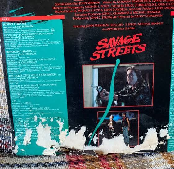 Savage Streets Soundtrack LP Vinyl Record Original Press Linda Blair - Etsy
