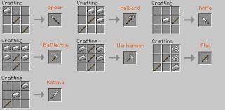 ¬ weapon mod recipe list. Pin On Minecraft
