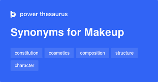 You must be savvy with your synonyms. Makeup Synonyme 811 Andere Worter Und Satze Fur Makeup