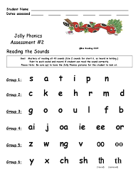 Each sheet provides activities for letter sound learning letter formation blending and segmenting. Jolly Phonics Assessment 2 Reading The 43 Sounds