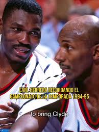 Carl Herrera y el campeonato 1994-95 de la NBA
