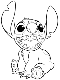 Tijd om het plezier in tekenen terug te vinden! Kleurplaat Disney Stitch Stitch Kleurplaat Schattig Novocom Top
