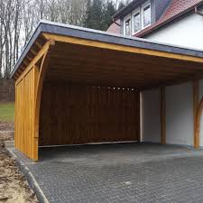 Carport Am Haus Zimmerei Feger De