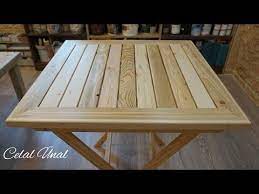 making folding table from pallet paletten katlanir masa yapimi folding wooden table diy youtube palet masalar ahsap masa fikirleri kendin yap mobilya