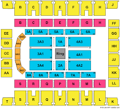 knoxville civic coliseum seating chart wwe elcho table