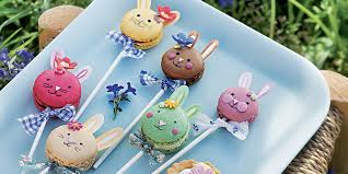 Recette De Paques Des Macarons En Forme De Lapin Gateaux En Forme De Lapin Recettes De Paques Macaron
